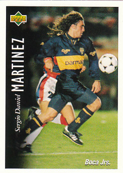 Sergio Daniel Martinez Boca Juniors 1995 Upper Deck Futbol Argentina #12